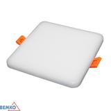 OPRAWA DOWNLIGHT LED WALED 26W 4000K 2220LM IP66/IP20 PF>0.9 215x215x20MM KWADRAT BIAŁY C70-DLW-S215-260-4K-WH BEMKO