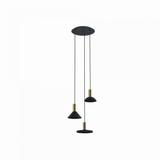 HERMANOS III BLACK/SOLID BRASS