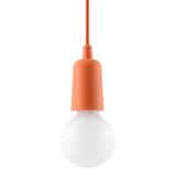 Sollux Lampa wisząca DIEGO 1 pomarańczowy SL.0584