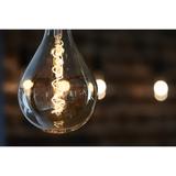 Lampa LED Vintage 1906 dim CL GLOBE125 Filament szkło przezroczyste GOLD 55 dim 7W 825 E27