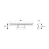 RITON LED 4W MAT CHROME 4000K 03072 IDEUS