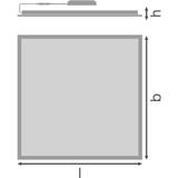 Oprawa PANEL COMPACT 625 V 33W 840