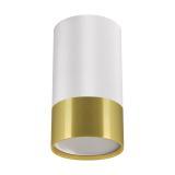 Oprawa sufitowa PUZON DWL GU10 WHITE/GOLDEN 04273 IDEUS
