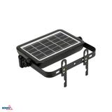 NAŚWIETLACZ LAMPA SOLARNA LED 3 barwy świecenia SOLEN 7W 900lm 3000/4000/6000K IP65 CZARNY Czujnik r C83-SON-007BL-CCT-PIR BEMKO