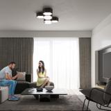 Plafon SUNDE 15 czarny