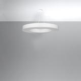Sollux Żyrandol SATURNO SLIM 90 biały SL.0797
