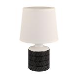 Lamka stołowa TOPIK E14 WHITE/BLACK 04103 IDEUS