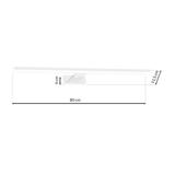 kinkiet łazienkowy nad lustro LED Shine 15W 1050lm 4000K biały ML6337 Milagro