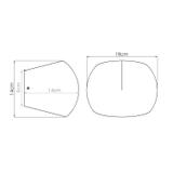 Sollux Kinkiet GLOBE beton