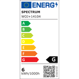 LED GU10 230V 6W SMD 10st  NW z soczewką SPECTRUM
