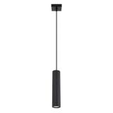 Sollux Lampa wisząca KARBON 1 czarny SL.1573