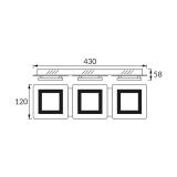LIKYA LED-3 3000K 03136 IDEUS