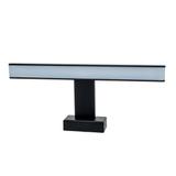 kinkiet łazienkowy nad lustro LED Shine Black 7W 490lm 4000K IP44 ML4377 Milagro