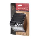 SILOE LED 1,5W, lampa solarna z czujnikiem ruchu 120st, 190lm, IP65, 4000K, 1200mAh, podwójne źródło AD-SL-6083BLR4 ORNO