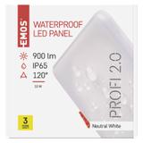 Panel LED wpuszczany kwadratowy 10W IP65 neutralna biel ZV2132 EMOS