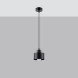 Sollux Lampa wisząca SAVAR 1 czarna SL.1132