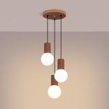Lampa wisząca HALO 3P mocca