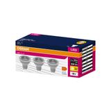 Żarówka LED x3 PAR16 Reflektor GU10 4.5W = 35W 350lm 2700K Ciepła 120° VALUE Osram