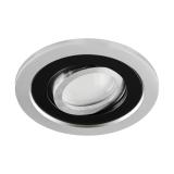 Sufitowa oprawa punktowa BORYS C SILVER/BLACK 03223 IDEUS