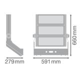 Naświetlacz FLOOD MAX LUM 900W 757 SYM 60 WAL