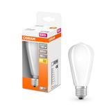 Lampa LED, klasyczny kształt bańki Edison 4W 827 230V plastik E27