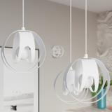 Lampa wisząca TULOS 3P biała