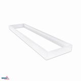 RAMKA MONTAŻOWA DO PANELU LED 120x30 BIAŁA ECO WYS. 68MM C71-RNT123-WH-ECO2 BEMKO