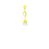 Sollux Lampa wisząca DIEGO 3 żółta SL.0579