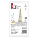 Dekoracje 15 LED drzewko 27cm 2x CR2032 ciepła biel IP20 timer DCLW30 EMOS