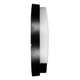 AGAT LED 10W, oprawa ogrodowa z czujnikiem ruchu, 140st, 800lm, IP54, 4000K, czarna AD-OP-6111BLPMR4 ORNO