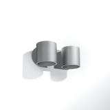 Sollux Kinkiet ORBIS 2 szary SL.0661