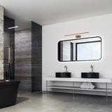 kinkiet łazienkowy LED Shine 13,8W 966lm 4000K miedziany IP44 ML7041 Milagro