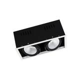 Oprawa SPOT MULTI 2x30W 4000K FL WT BK