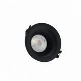 Oprawa oczko FIALE V BASIC GU10 OCZKO GU10 IP20 FI86x41MM CZARNY OKRĄGŁA Spectrum LED