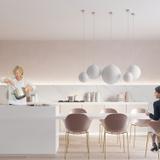 Lampa wisząca UGO 40 chrom
