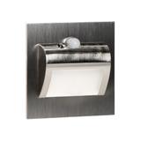 DRACO LED NEW 1,5W, oprawa schodowa podtynkowa, 12VDC, 30lm, 4000K, satyna, czujnik ruchu i zmierzch AD-OS-6164LR4/N ORNO