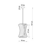 Lampa wisząca ORIANA