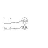 Oprawa SPOT ADJ P 8W 930 PS DIM IP20 BK