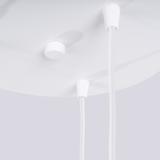 Lampa wisząca HALO 3P biała