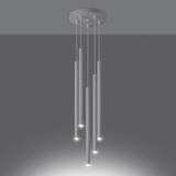 Sollux Lampa wisząca PASTELO 5P biała SL.1175