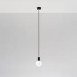 Sollux Lampa wisząca EDISON czarna SL.0152