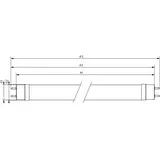 Tuba LED MASTER 20,5W=58W 2900lm 3000K barwa ciepła LEDtube VLE 1500mm HO 20,5W 830 T8 Tuby LED 5 la 9,29002E+11 PHILIPS
