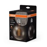 Lampa LED Vintage 1906 SMOKE 125 dim 7,8W/818 szkło przezroczyste E27
