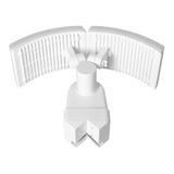 TOS DUO LED 2x20W podwójny naświetlacz ogrodowy, 2x1600lm IP65 4000K neutralna biel biały AD-NL-6603WL4 ORNO