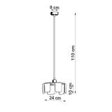 Sollux Lampa wisząca TULIP biały SL.0666