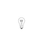 Lampa LED Vintage 1906 CL A Filament szkło przezroczyste GOLD 25 dim 3,4W 824 E14