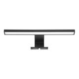 NORTES LED 5W, lampa nad lustro, 320lm, 4000K, dł. 30 cm, plastik, czarna AD-OM-6120L4/B ORNO