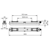 Oprawa hermetyczna Coreline WT120C G2 25W 4000lm IP65 4000K barwa neutralna LED40S/ 840 PSU 60cm 5 l 9,11402E+11 PHILIPS