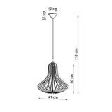 Sollux Lampa wisząca ELZA SL.0641