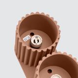 SOLLUX Plafon AURA 2 mocca GU10 ; SL.1805